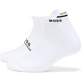 BOSS Men's 2-Pack Iconic Stripe Detail Ankle Socks