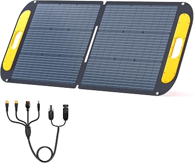 VS110 Panel Solar Portátil 110W 18V, 25% Eficiencia