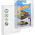 MALKO Hot Wheels & Matchbox Protector Display Case for Carded 1:64 Mainline Diecast Cars - 10 Pack | Assembly Required