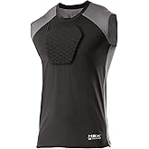 McDavid Chest Protector, HEX Baseball Chest Protector, Padded Football Shirt for Lacrosse, Softball, Paintball, Rugby & More