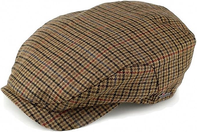 Amazon ウィゲン ハンチング メンズ 帽子 秋冬 英国紳士 大人 ガンクラブチェック柄 狩人 アイビーキャップ キャメル 63cm キャップ 通販