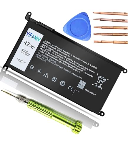 Haoctrers 56Wh 33YDH Laptop Battery For Dell Inspiron 17 7000, G3 G5 G7 Series, Latitude Models