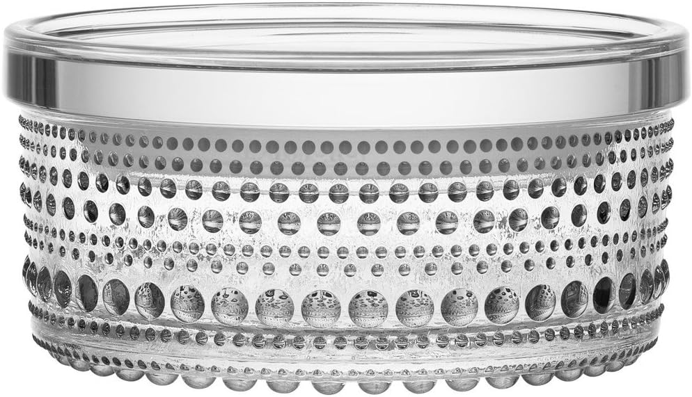 KASTEHELMI JAR (SET OF 2) 4.5 in x 2.25 in CLEAR