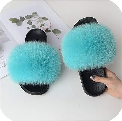 amazon fox fur slides