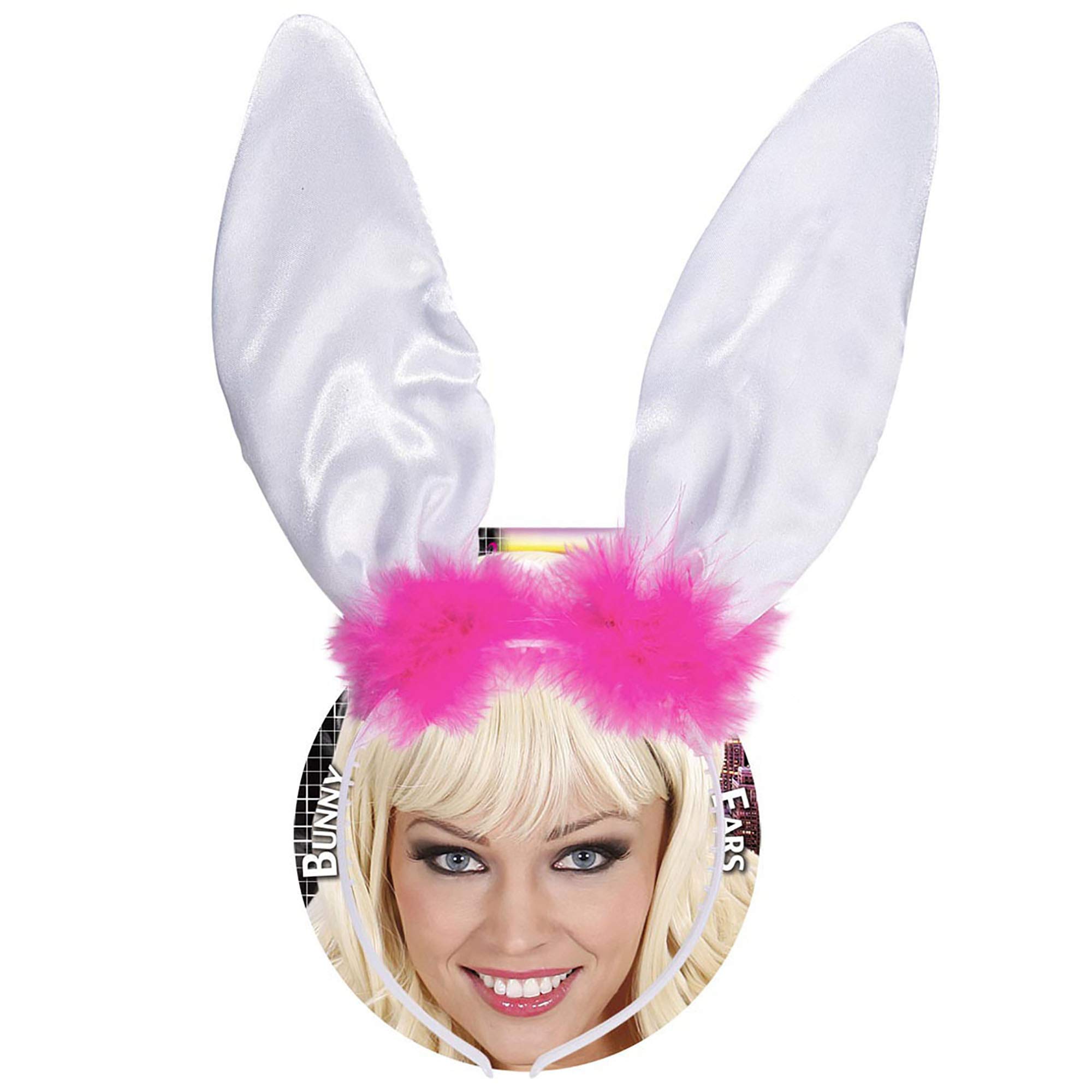 Satin Bunny Ears Accessory for Fancy Dress