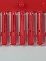 Greened House Universal Wall Plug Brown 7 mm Red 5.5 mm Pack 96 view 2