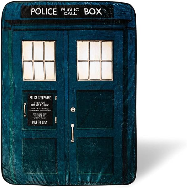 Pantaloni Lounge Doctor Who Tardis Blu Reale - Boxer Ufficiali Per Fan Della Serie, Morbidi E Comodi, Vestibilità Standard