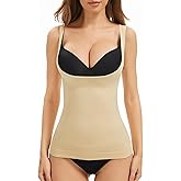 Ysabeloom Women's Underbust Shapewear Tank Tops Tummy Control Compression Camisoles Seamless Body Shaper Cami Waist Trainer