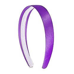 Motique Accessories Purple 1 Inch Satin Hard