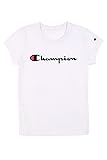 Champion Girl's Classic Script Short Sleeve Tee