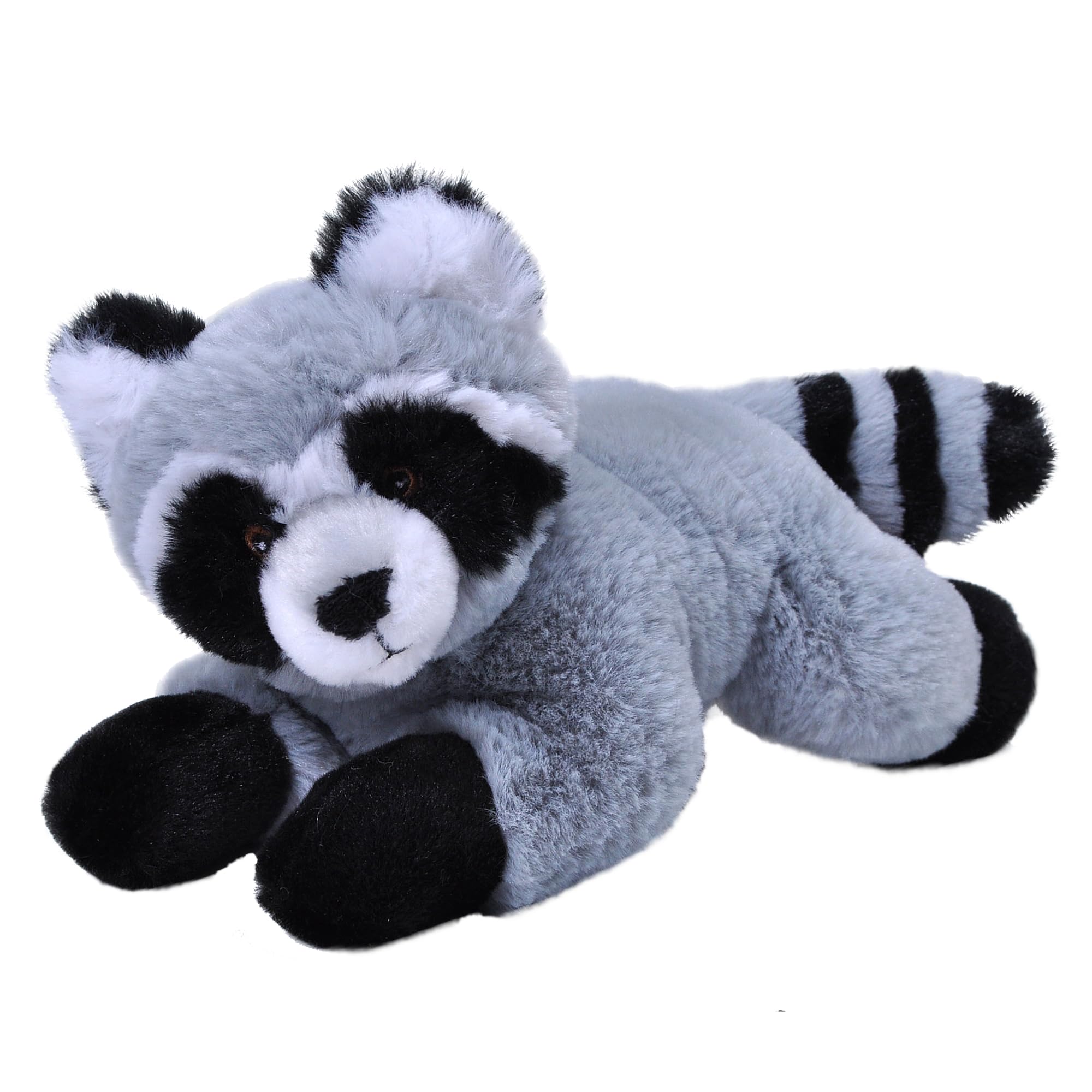 Wild Republic EcoKins Mini Raccoon Stuffed Animal 8 inch, Eco Friendly Gifts for Kids, Plush Toy, Handcrafted Using 7 Recycled Plastic Water Bottles