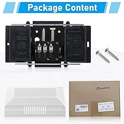 Wired Doorbell Chime, 16V 10VA Front and Rear Door