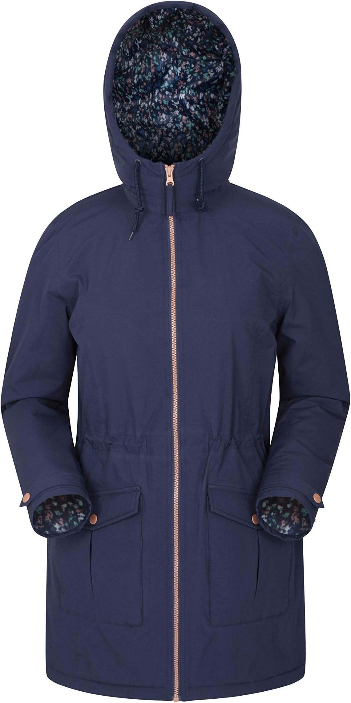 Mountain Warehouse Falmouth Waterproof Womens Jacket - Lightweight Ladies Jacket, Breathable Raincoat, Taped Seams, Adjustable - for Spring, Walking, Travelling