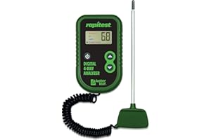 Luster Leaf Rapitest 4-Way Digital Soil Analyzer for pH, Moisture, Temperature, and Light – Designed and Engineered in The USA