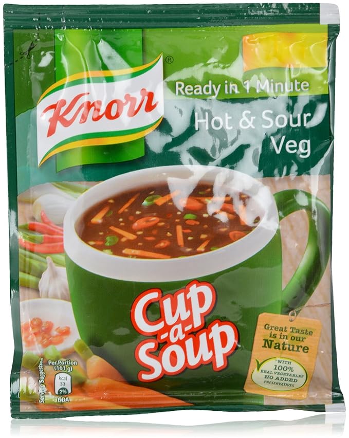 Knorr Soup Hot and Sour, 11g Pouch Amazon.in