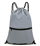 HOLYLUCK Drawstring Backpack Bag Sport Gym Sackpack