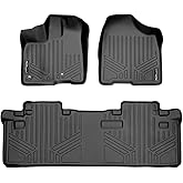 MAXLINER Floor Mats 2 Row Liner Set for 2013-2020 Toyota Sienna