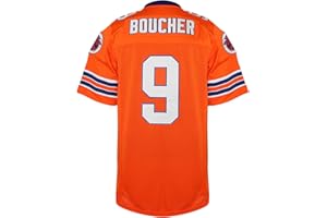 NJKA 9 Bobby Boucher The Waterboy Adam Sandler Movie Mud Dogs Bourbon Bowl Stitched Football Jersey