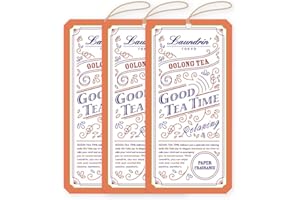 Laundrin Paper Fragrance Oolong Tea, 3pk - Closet Freshener - Closet Deodorizer Odor Eliminator - Sachets for Drawers and Closets - Drawer Fresheners for Clothes - Fresh Scents Sachet Packets