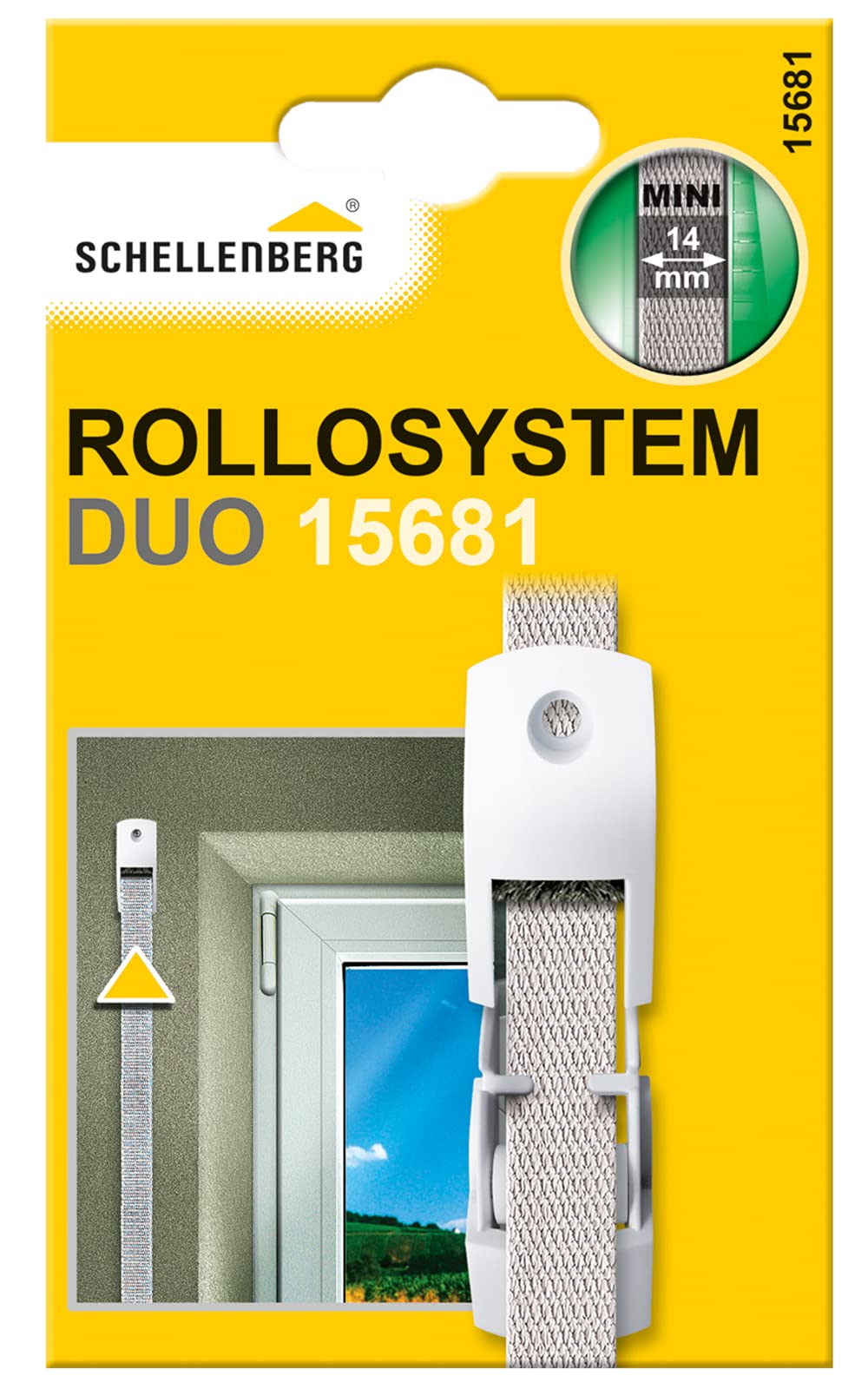 Schellenberg 15681 Surface-Mounted Belt Guide for Roller Shutter Straps — image 1