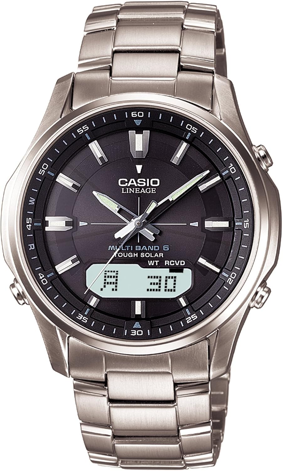 CASIO watch LINEAGE tough solar radio watch MULTIBAND 6 LCWM100TD1AJF
