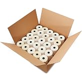 3" x 95' 2-PLY CARBONLESS WHITE/CANARY PoS RECEIPT PAPER - 50 ROLLS | Cash Register Tape, For Point of Sale Systems, Receipt Printing, Thermal Paper