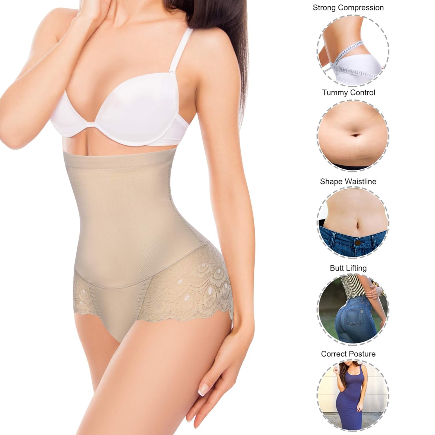 Hip Waist Support Panty Shorts Breathable Tummy Control Butt Lifter for Entire Pregnancy C-Section and Postpartum Recovery Control Panties: Industrial & Scientific