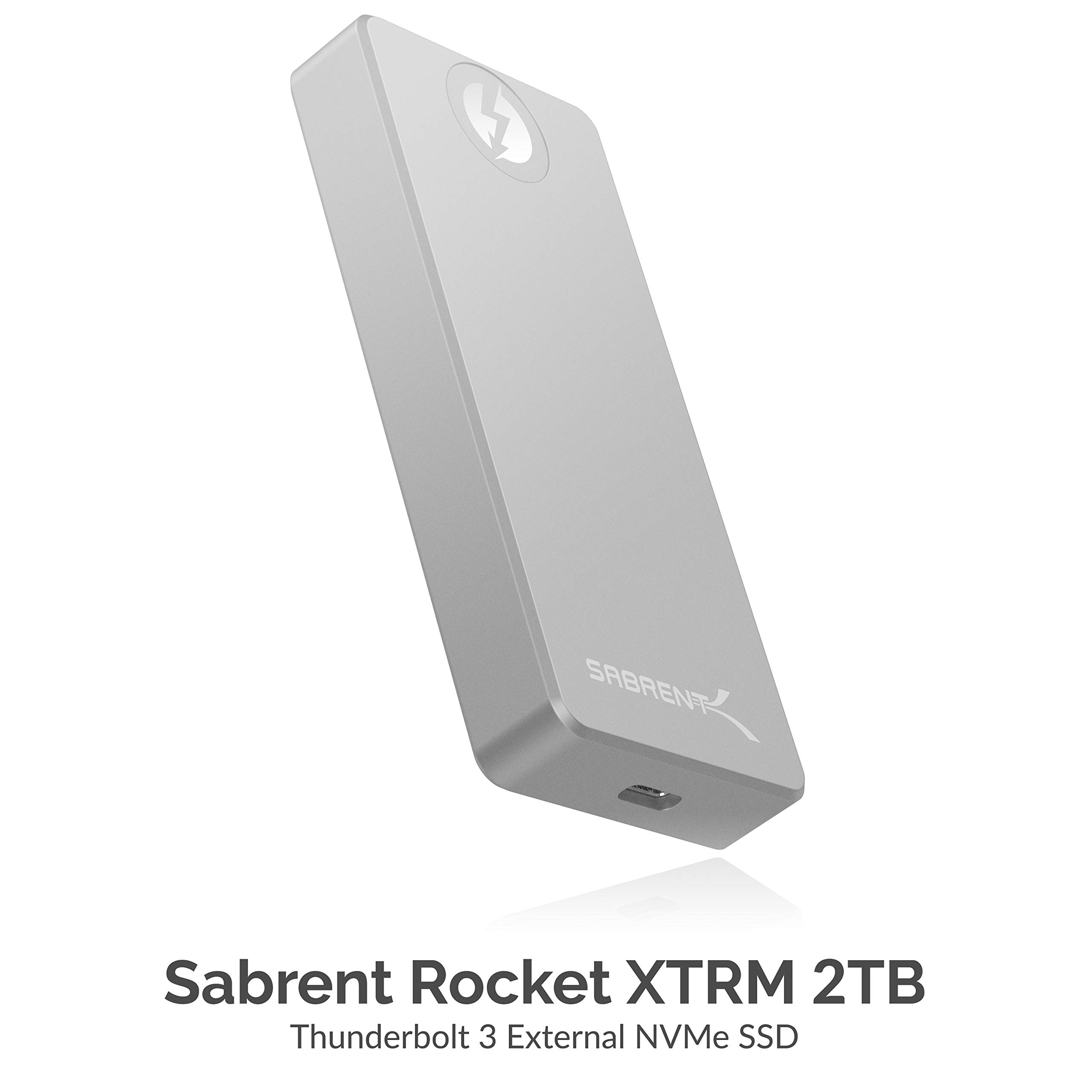 SABRENT Rocket XTRM 2TB Thunderbolt 3 External SSD (Up to 2400MBs/2400MBs R/W) (SB-XTRM-2TB)