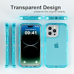 Follaroma for iPhone 14 Pro Max Case, Heavy Duty