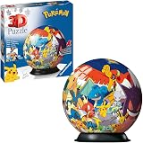 Ravensburger Pokemon 3D Jigsaw Puzzle Ball 72 Pieces 13cm No Glue