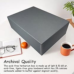 Lineco, Archival Herbarium Boxes, Acid-free Storage
