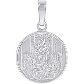 Jewels By Lux Sterling Silver Unisex Religious Charm Pendant