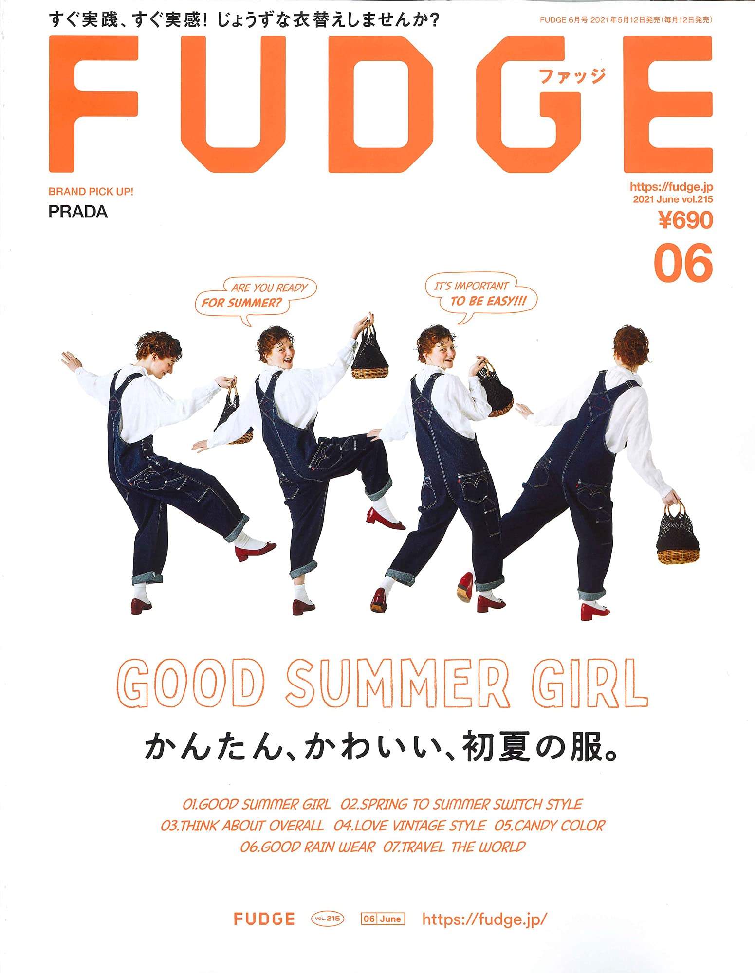 Fudge ファッジ 21年 6月号 本 通販 Amazon