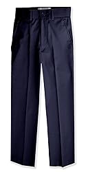 Johnnie Lene Boys Flat Front Slim Fit Dress Pants