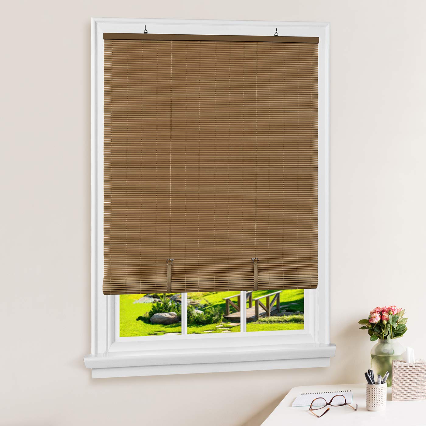 Outdoor Roll Up Clear Vinyl Window Shades