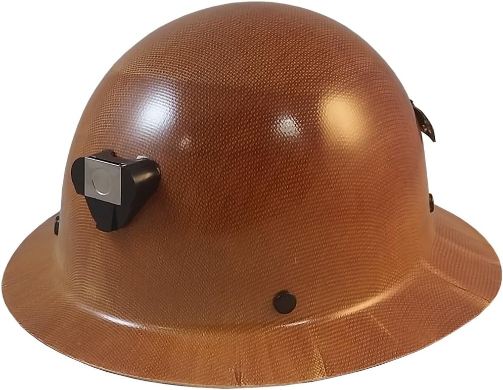 Texas America Safety Company MSA Skullgard Hard Hat with Lamp Bracket