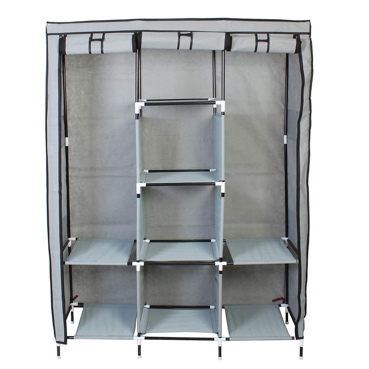 GRAZIA Multi Purpose Fabric Portable Foldable Wardrobe, Almirah