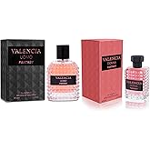 AFLUXE Valencia Fantasy Couple Set Perfume for Women/Men Eau De Parfum-Amber Floral Jasmine,Bourbon Vanilla&Woods Oriental-Floral Women/Men Cologne with a Modern Twist Elegant 100ml for Best Gift
