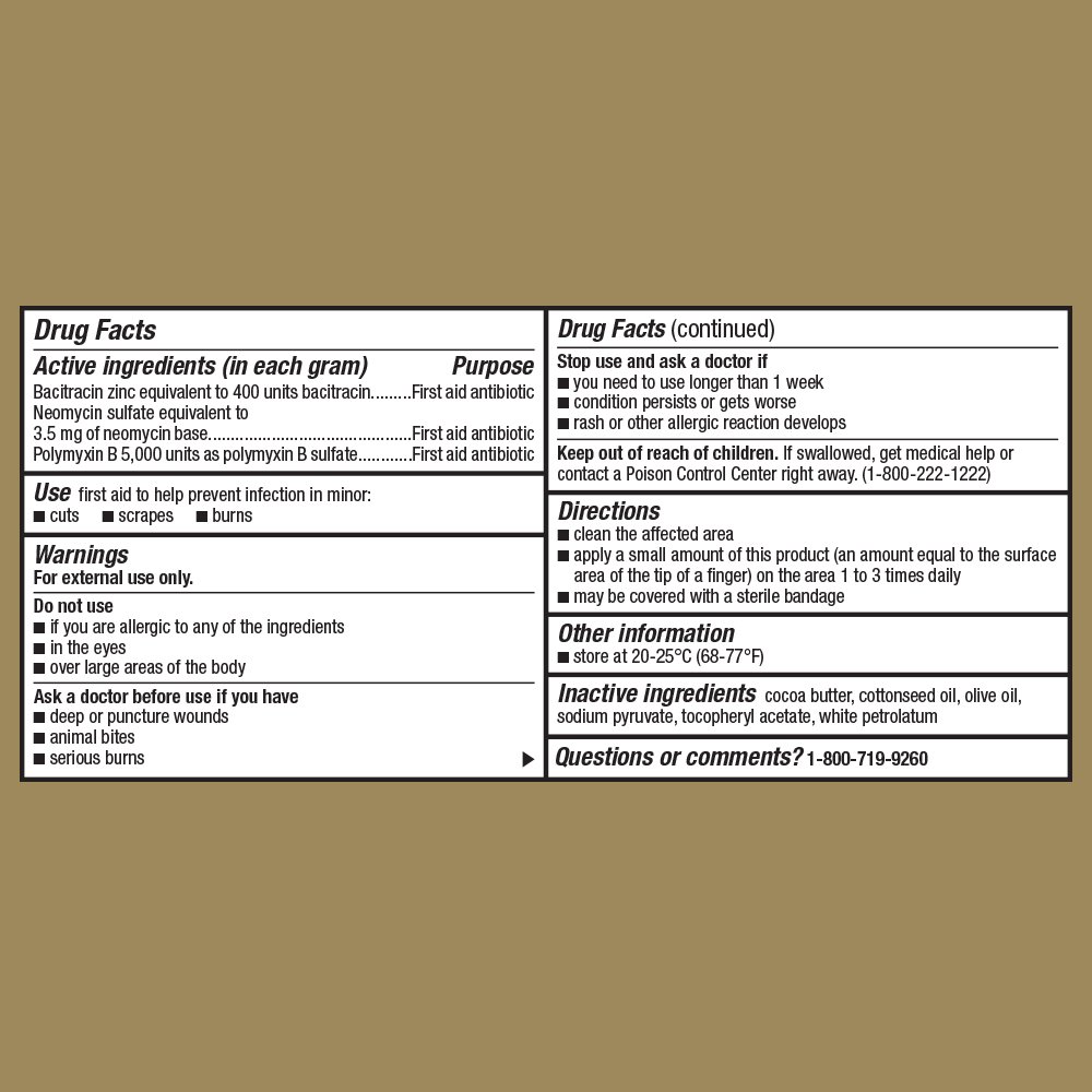 GoodSense First Aid Antibiotic Ointment, Triple Antibiotic for