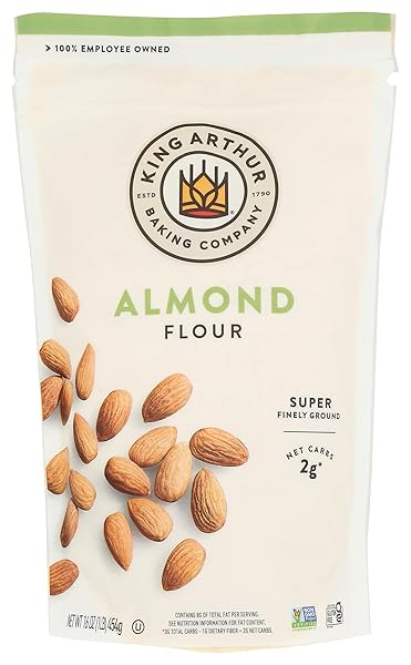 KING ARTHUR, FLOUR ALMOND, 16 OUNCE