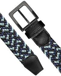 Men's Stretch Belt Braided Elastic Stretch Belt