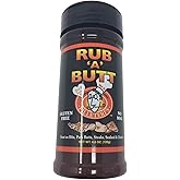 Pilleteri's Original Rub 'A' Butt Seasoning, 4.5 oz. Bottle