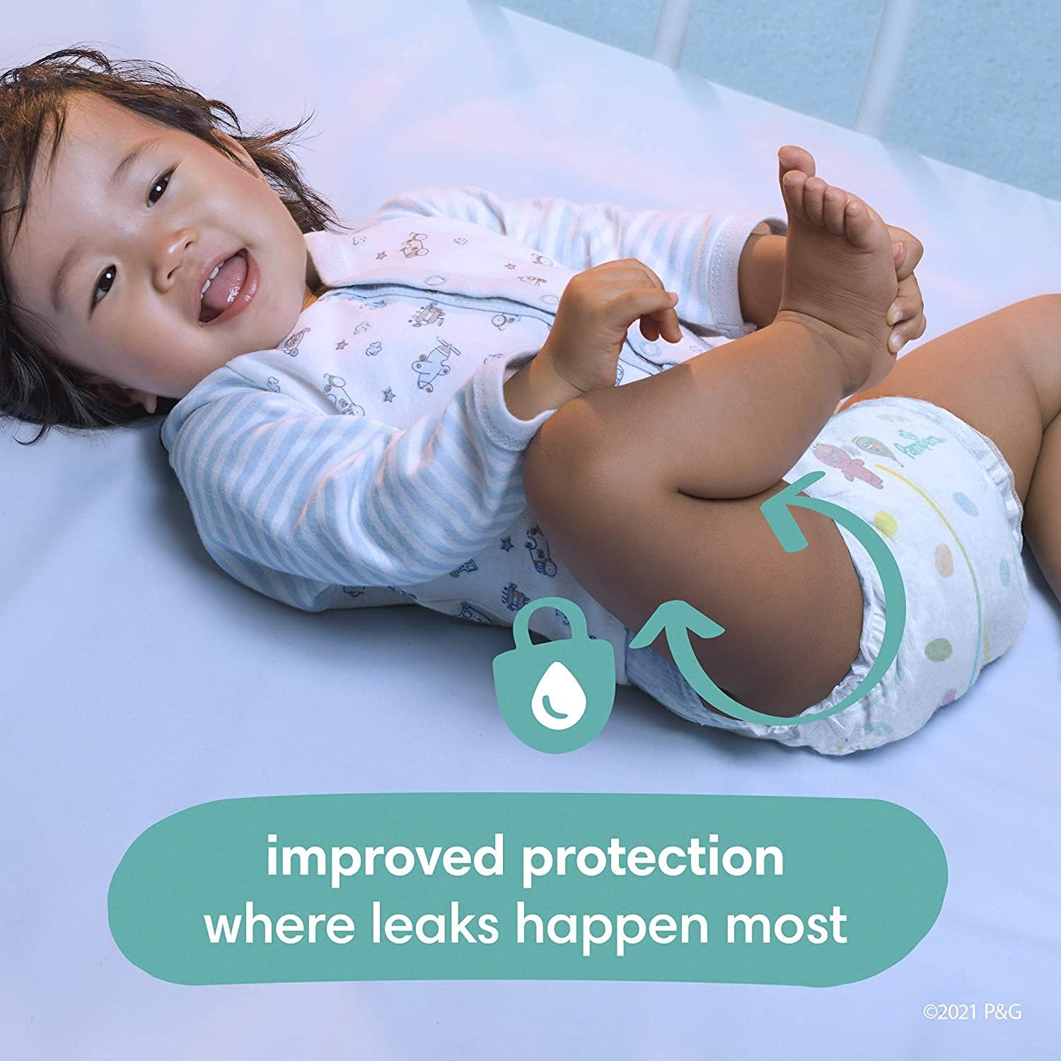 Diapers Size 4, 128 Count - Pampers Baby Dry Disposable Baby Diapers, Giant Pack: Health & Personal Care