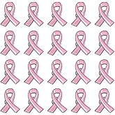 Breast Cancer Awareness Enamel Pins Hope Love Heart Badges Gift for Women Girls Breast Cancer Survivor Support Statement