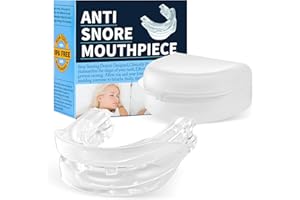 Mars Veterinary Anti-Snoring Mouth Guard, Anti-Snoring Mouthpiece Devices, Snore Customized Stopper - Helps Stop Snoring, Comfortable Snoring Solution for Men/Women Night's Sleep, White