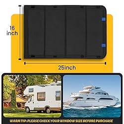 2 Pack RV Door Window Shade Cover - RV Blackout