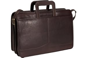 David King & Co. Triple Gusset Drop Handle, Cafe, One Size