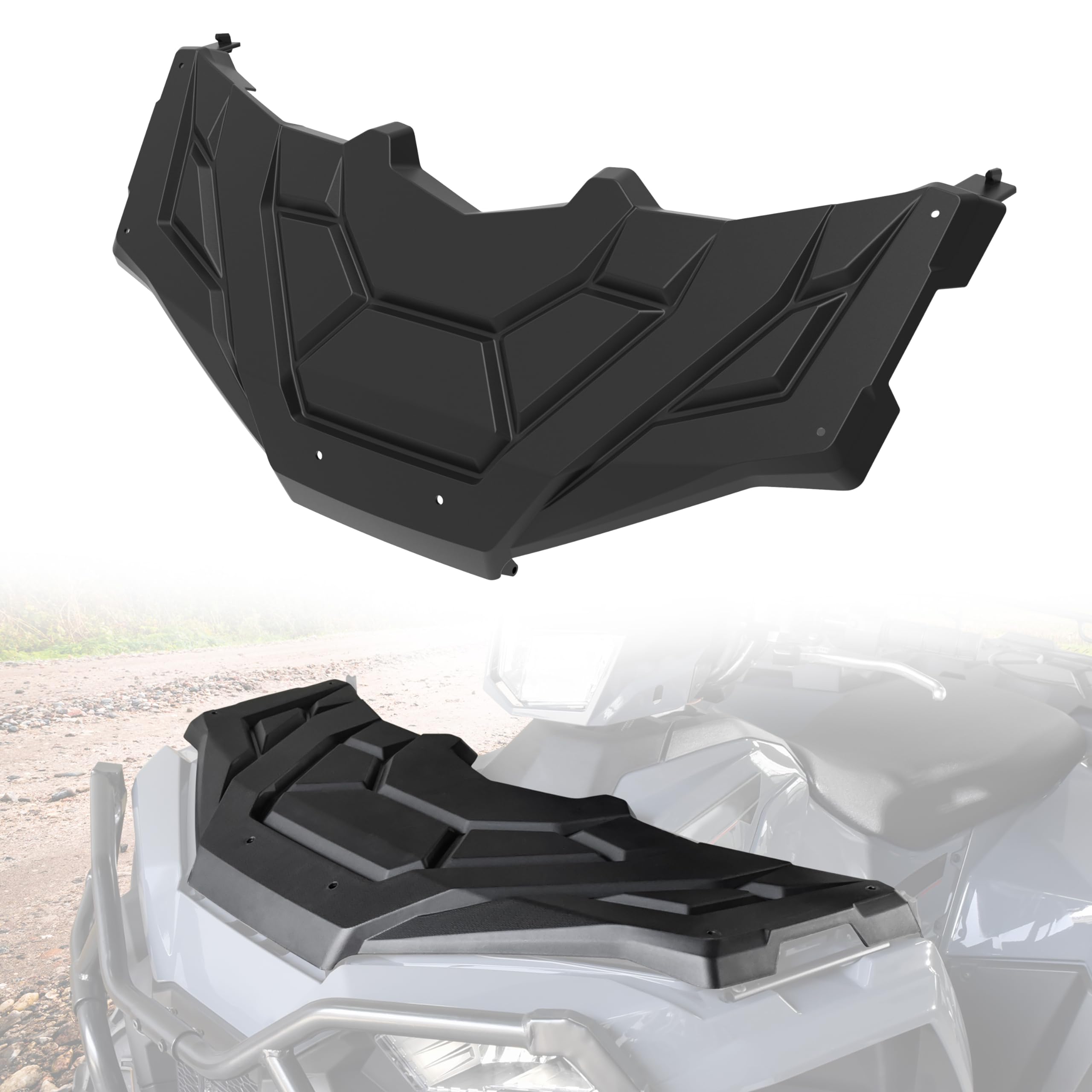 Photo 1 of UTVSXPERT Front Storage Box Cover Body Rack Assembly for Polaris Sportsman 570 450 H.O. 2021 Accessories, (Not for Sportsman 570 6x6 / Touring / X2 Models)