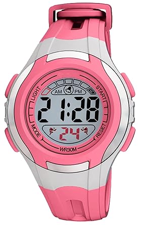 DIRAY Digital Display Multi-Function Watch for Kids
