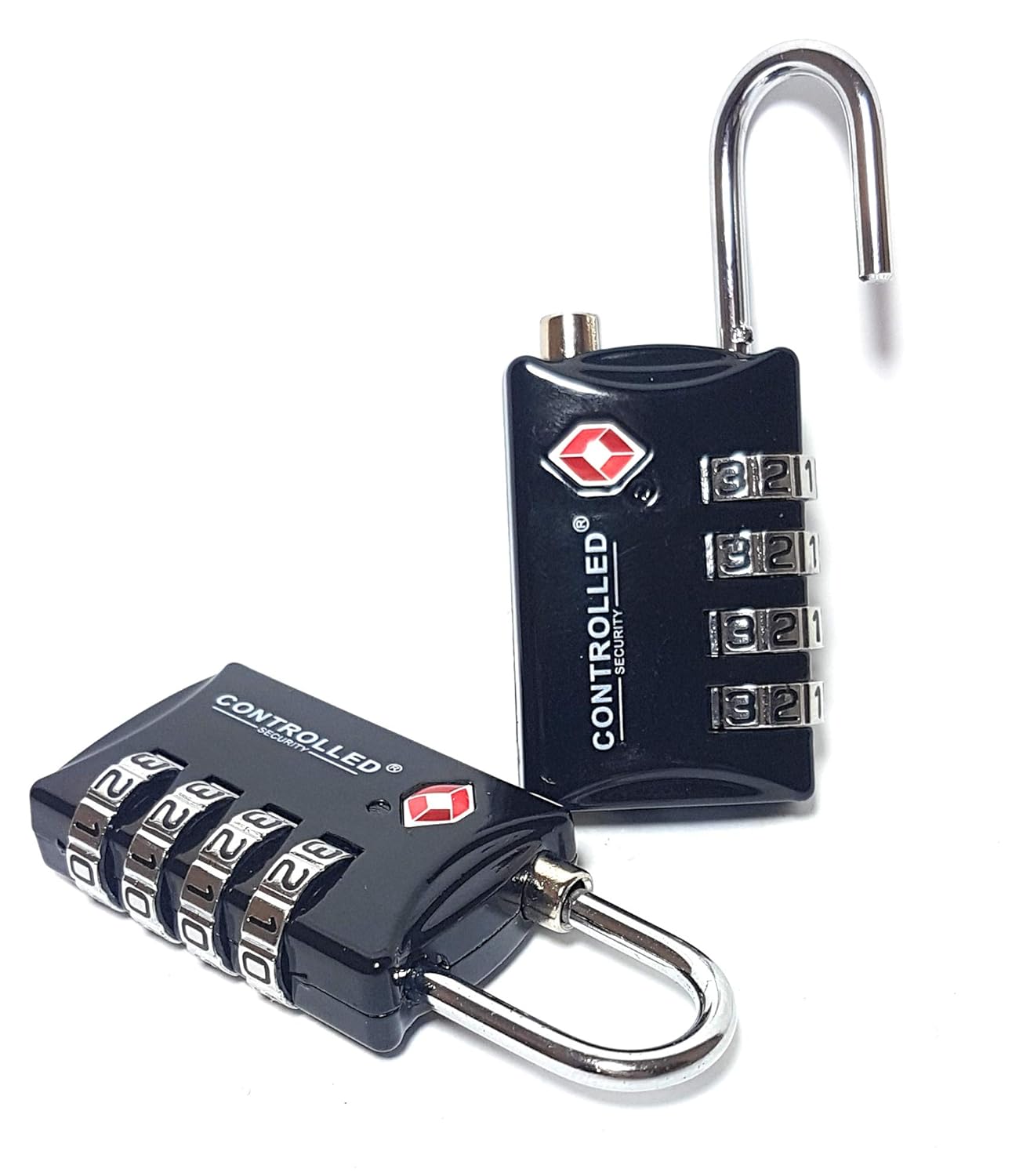 Up To 65 Off Pack Of 2 Tsa Approved Luggage Locks By Controlled Security 4 Digit Security Padlock For Suitcases Rucksacks Gym Bags Lockers And Many More Best Reputation Bthj Is